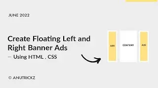 [Requested] How to Create Floating Left and Right Banner Ads — Using HTML CSS