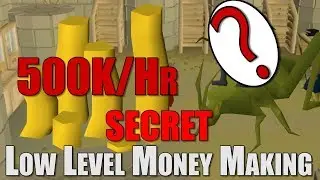 Secret AFK Low Level Money Making Method - 500k/hr [OSRS]