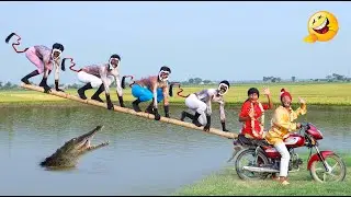 Very Special Trending Comedy Video 2024 😂 Amazing Funny Video Episode 382 by Bidik Fun Tv