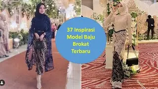 37 Inspirasi Model Baju Brokat Terbaru dan Modern 2024 2025, Kebaya Brokat Terbaru