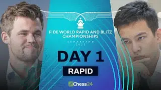 Magnus, Nodirbek, Duda & 300+ Players Battle It Out | FIDE World Rapid Championship 2023 Rds 1-5