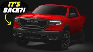 The Ram Rampage is Back for 2024 in the US! - Finally Ram is Making a Midsize Truck Again