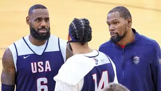 LeBron and AD try to recruit KD to the Lakers