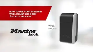 Operating the Master Lock 5481 Lock Boxes (English)