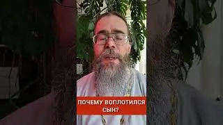 Почему Воплотился Именно Сын Божий? #shorts