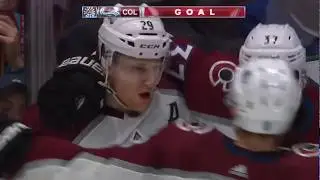 Nathan MacKinnon SCORES GWG IN OT vs Canucks/NHL Season, 2019