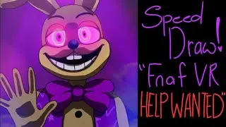 FNaF VR Help Wanted (Glitch Trap) | Speed Draw