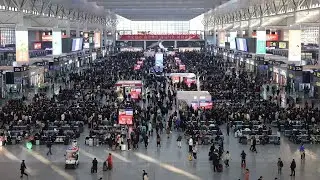 Live: 2024 Spring Festival travel rush begins across China