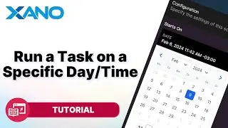 Run a Task on a Specific Day/Time