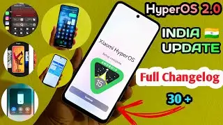 ⚡️Redmi 12 5G/POCO M6 Pro 5G HyperOS 2.0 Android 15 Full Changelog✨🔥India Update | New Ui,Animation