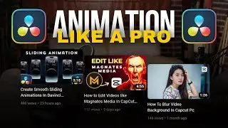 How A Pro Editor Actually Animate Image In Davinci Resolve 18 |Tutorial