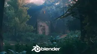 Blender tutorial: Making a Beautiful Forest in blender