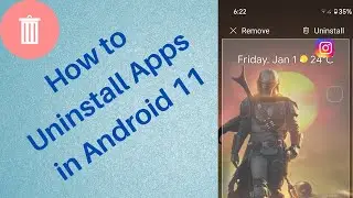 How to Uninstall (Delete) Apps on Android 11 Stock OS