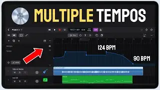 Logic Pro for iPad | How to use MULTIPLE TEMPOS