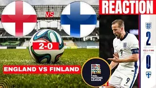 FINLAND CRUSHED! England Takes DOWN Finland 2-0 in NATIONS LEAGUE 2024!