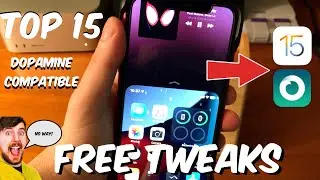 Top 15 FREE iOS 15.4 Tweaks [Dopamine Compatible!]