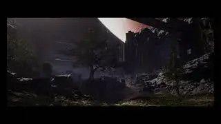 Halo Infinite Style Infinity Environment Art Recreation UE4 Timelapse