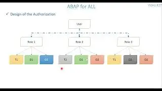 Video 37: ABAP for ALL - Authorization Object