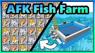 Minecraft Fish Farm | 8600+ Items per Hour | 1.21+ | Fully Automatic & AFK