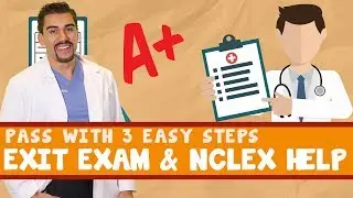 Exit exam prep for HESI, ATI and NCLEX in 3 Easy Steps