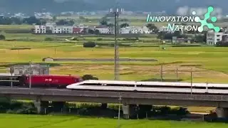 Footage of Fuxing bullet train overtaking regular train goes viral in China