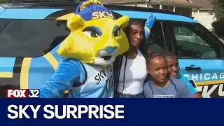 Young sisters get surprise VIP tickets to Chicago Sky game