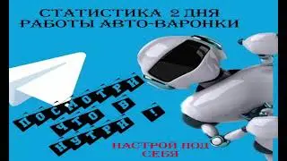 Что внутри авто воронки !  Статистика  за 2 дня работы!