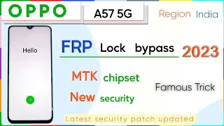 Oppo A57 5G frp bypass | Oppo A57 frp bypass