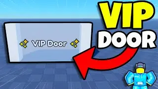 How to MAKE a VIP DOOR in Roblox Studio!