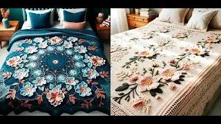 МОДЕЛИ для ВЯЗАНИЯ ШИКАРНЫХ ПЛЕДОВ И ПОКРЫВАЛ!/knitted blanket pattern ideas