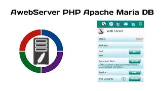 AWebServer Android PHP Apache Maria DB Sql