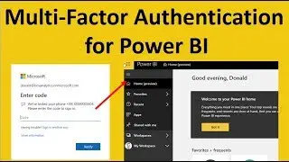 Power Bi Security   Multi Factor Authentication with O365 | Power BI Administration