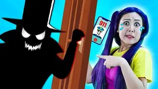 Knock Knock, Who's at the Door?🚨👮‍♀️ Home Safety Song | Magic Kids Songs