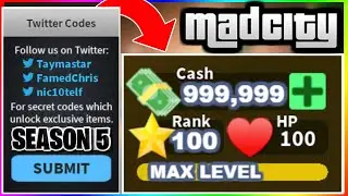 *2020* SEASON 5 MAD CITY CODES | ALL WORKING CODES | ROBLOX
