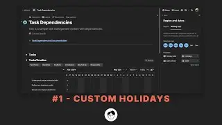 Coda features spotlight (custom holidays, dependencies, multi-grouping)