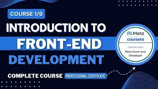 Introduction to Front End Development Full Course |  Web Development FULL COURSE | Course No 1