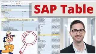 SAP Table Search: Find the right SAP table easily