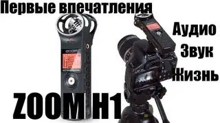 Zoom H1 - рекордер микрофон, тест. На что я пишу звук.