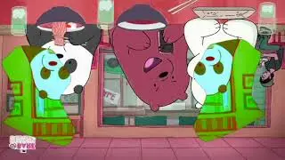 Veg Replace Tennis Panda's Phone Mash Up We Bare Bears Cartoon Network Rounds