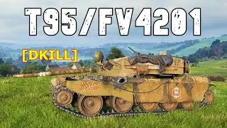 World of Tanks T95/FV4201 Chieftain - 4 Kills 10,2K Damage