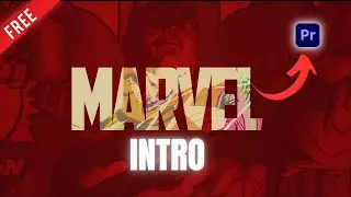 Marvel logo intro Template  