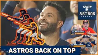 Astros are back on top behind Jose Altuve's 3 homers