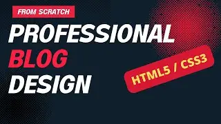 Designing a Professional Blog: Style footer using css 54