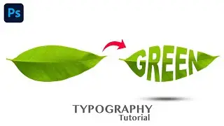 How to Create this Photo Typography Effect in Photoshop| Tutorial for beginners