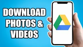 How to Download PHOTOS AND VIDEOS from GOOGLE DRIVE to iPhone (2024)