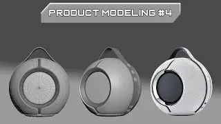 3D Product Modeling Practice: Speaker Tutorial 