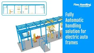 Automated Material Handling for 3 Wheeler Frame