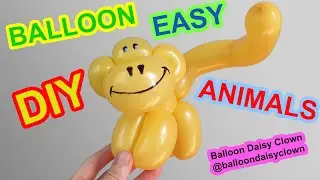 Monkey - Easy Balloon Animals DIY tutorial