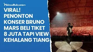 Viral! Penonton Konser Bruno Mars Beli Tiket 8 Juta Tapi View Kehalang Tiang