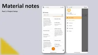 Material Notes Part 1: Project Setup